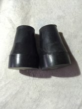Ständerfüße paar Hauptständer Gummi schwarz Vespa PX 80 - 200